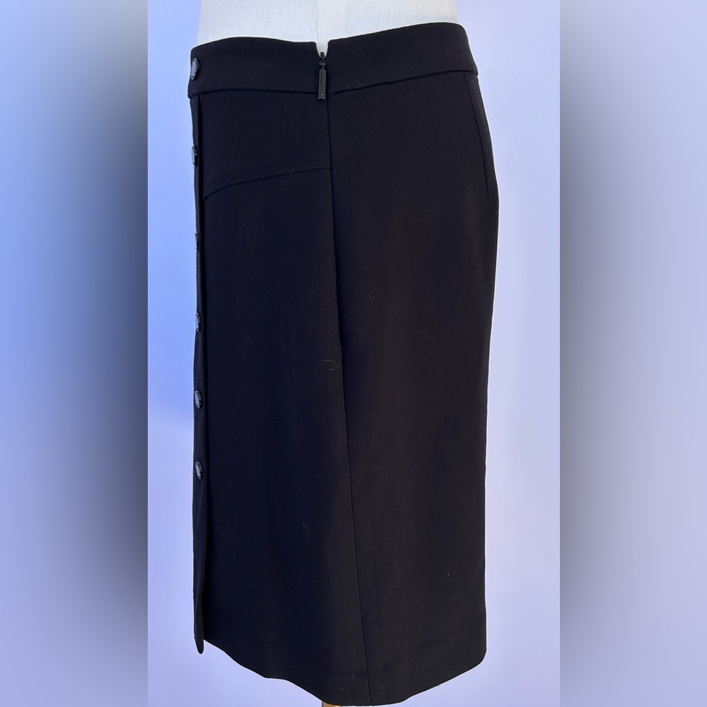 Karl Lagerfeld Paris Women’s Pencil High-Waisted Skirt Double Breasted Style 10 - Picture 4 of 12